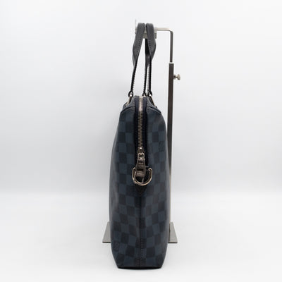 Porte Documents Jour Damier Cobalt