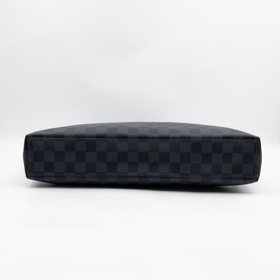 Porte Documents Jour Damier Cobalt