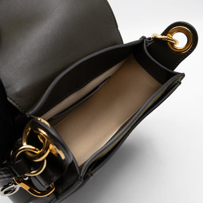 Tess Small Bag Night Forest Leather