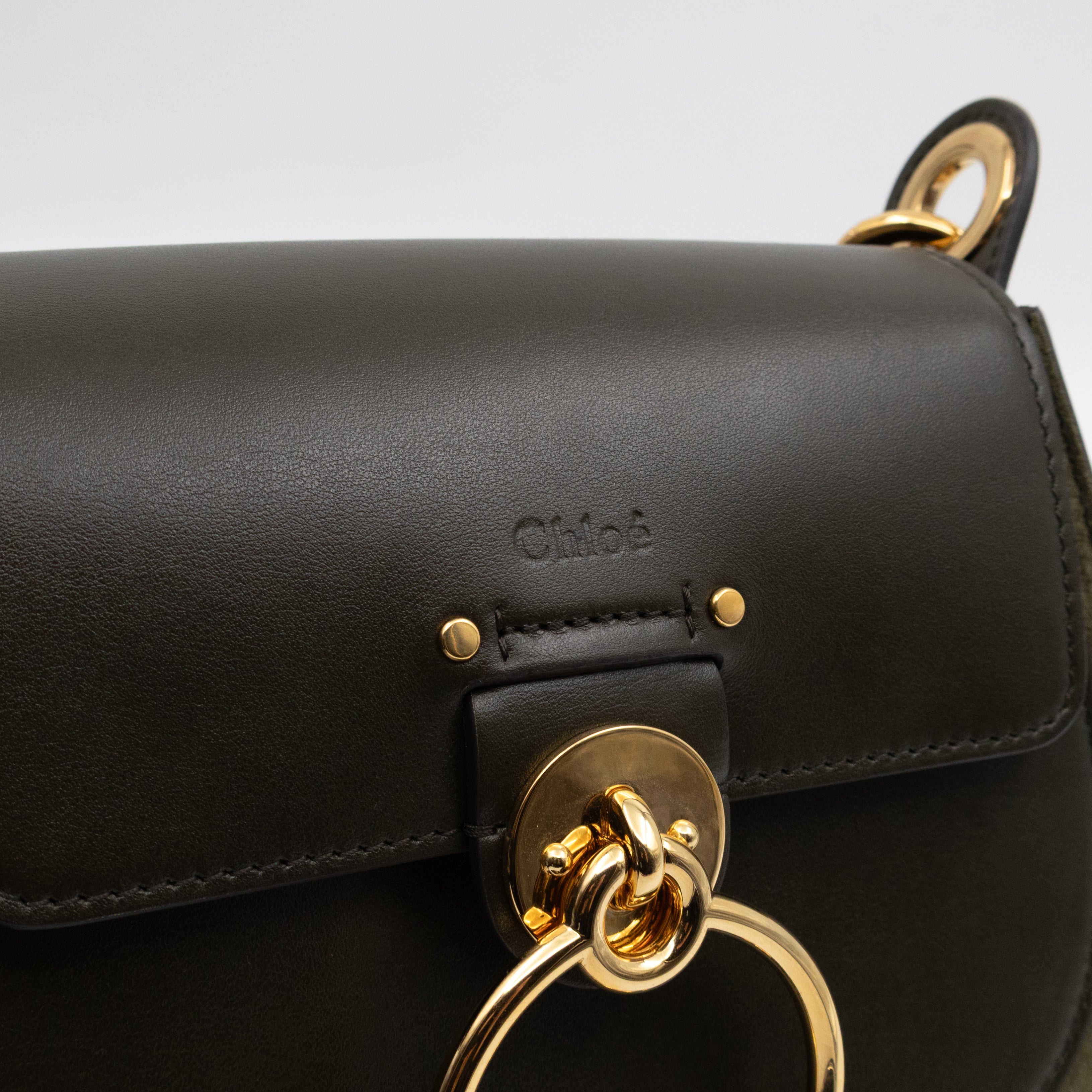 Tess Small Bag Night Forest Leather