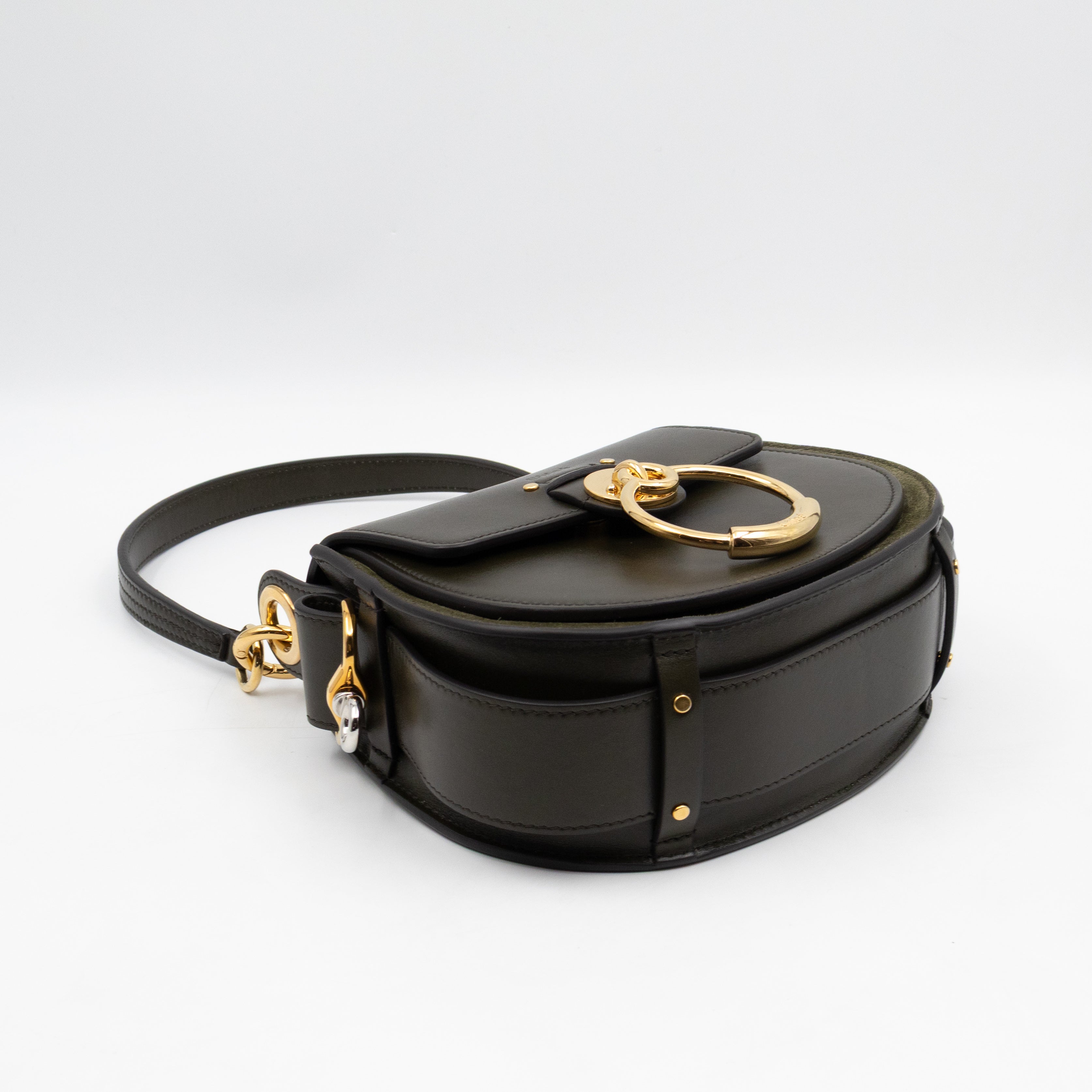 Tess Small Bag Night Forest Leather