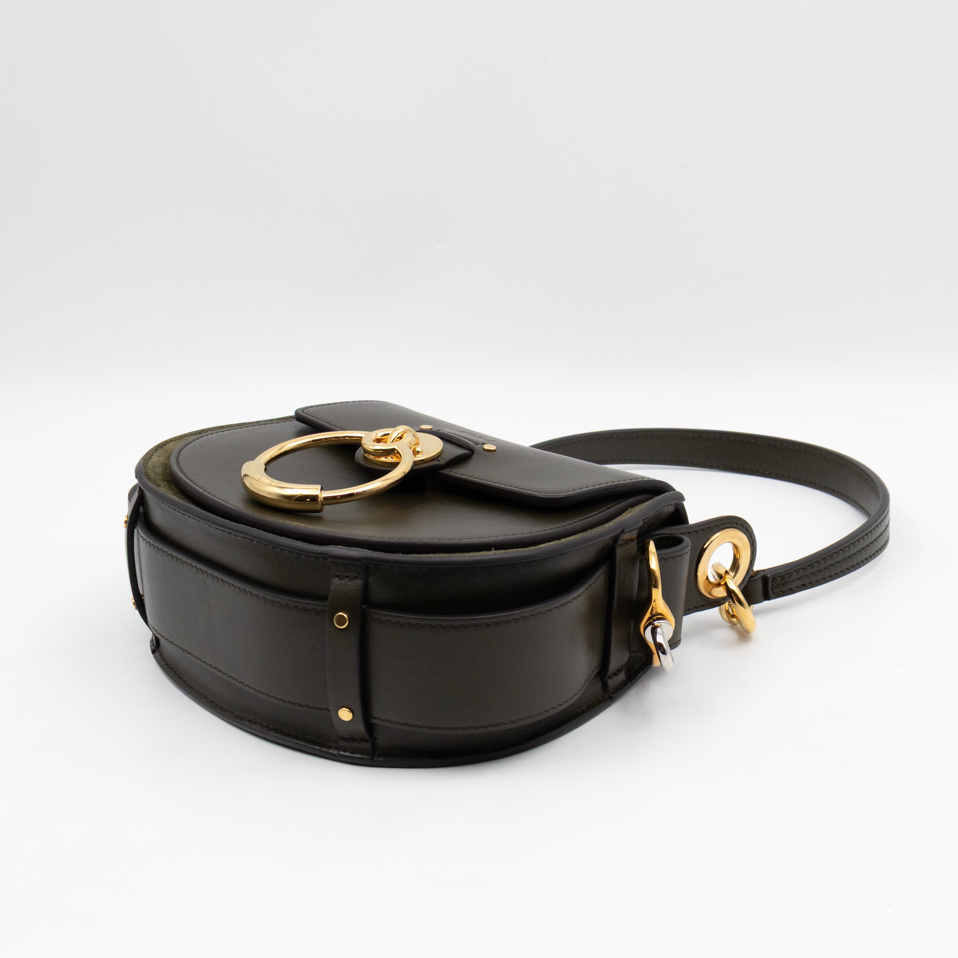 Tess Small Bag Night Forest Leather