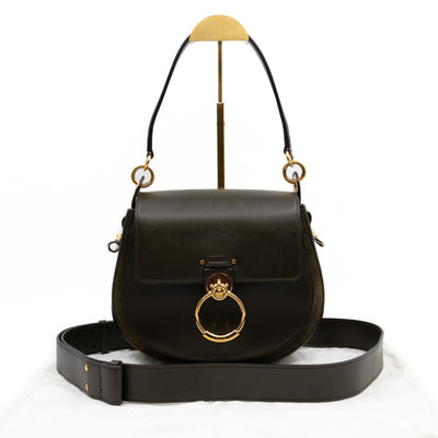 Tess Medium Bag Night Forest Leather