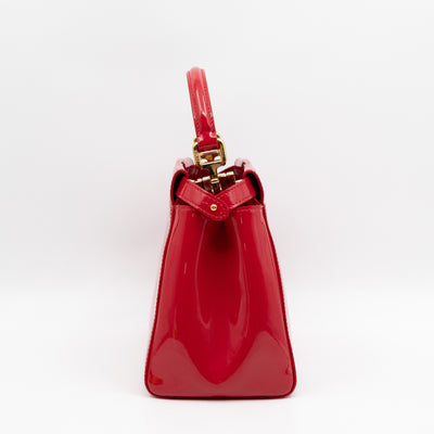 Peekaboo Mini Red Patent Leather