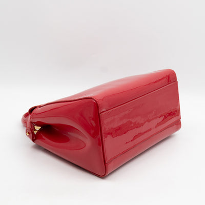 Peekaboo Mini Red Patent Leather