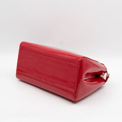 Peekaboo Mini Red Patent Leather