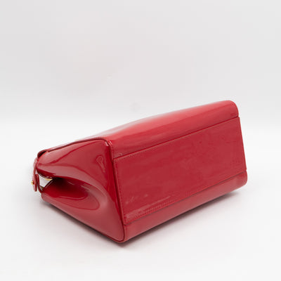 Peekaboo Mini Red Patent Leather