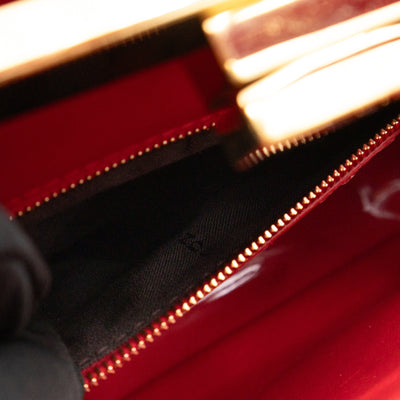 Peekaboo Mini Red Patent Leather