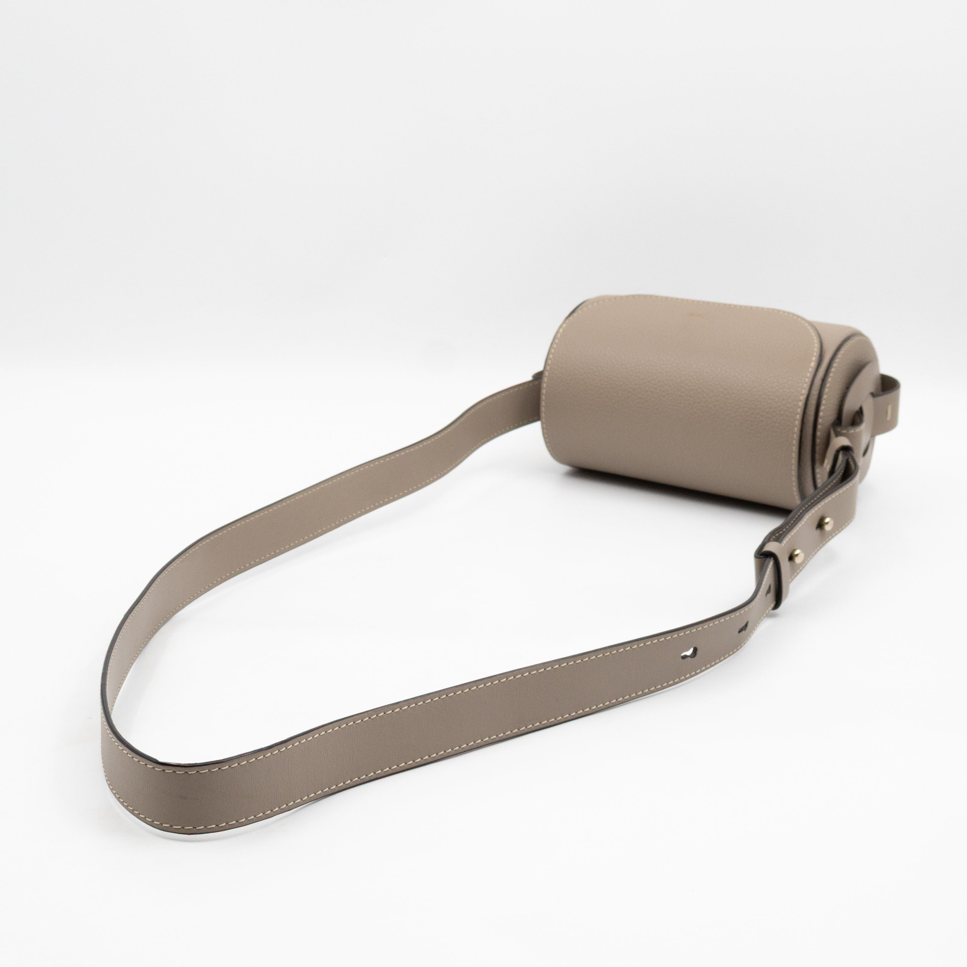 Chloé Darryl Mini Crossbody Bag Grey Leather – Queen Station