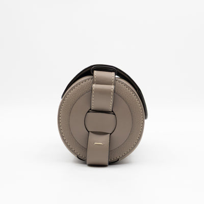 Darryl Mini Crossbody Bag Grey Leather