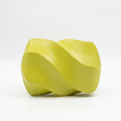 Whirl Spiral Clutch Kiwi Leather