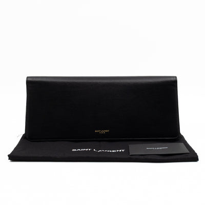 Marquage Bifold Clutch Black Leather