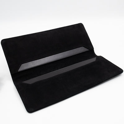 Marquage Bifold Clutch Black Leather