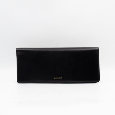 Marquage Bifold Clutch Black Leather