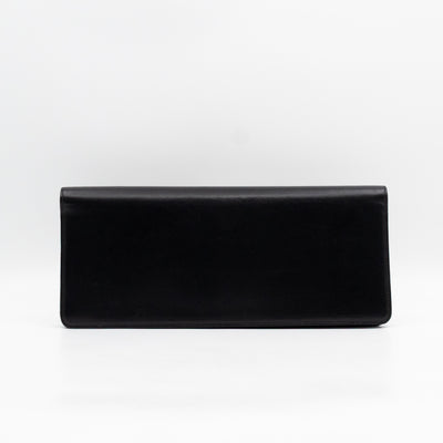 Marquage Bifold Clutch Black Leather