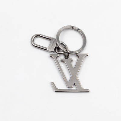 LV Initials Charm & Key Holder Rainbow