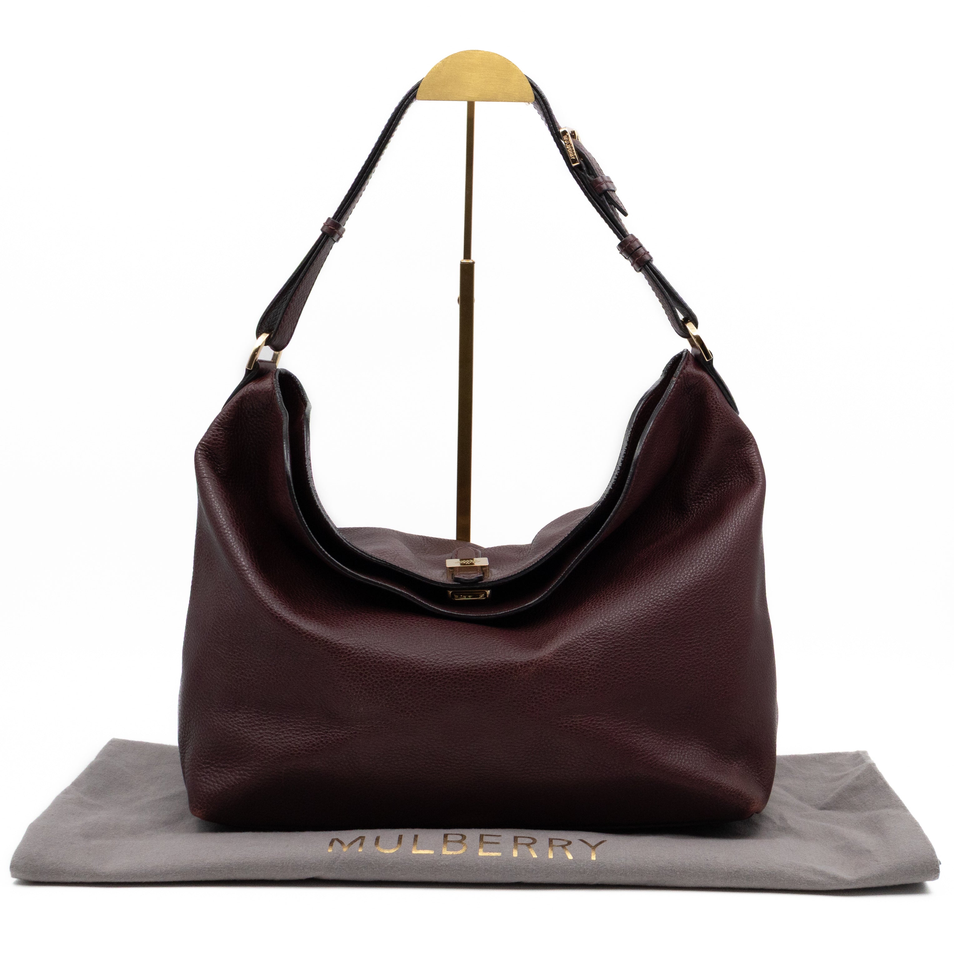 Tessie Hobo Oxblood Leather