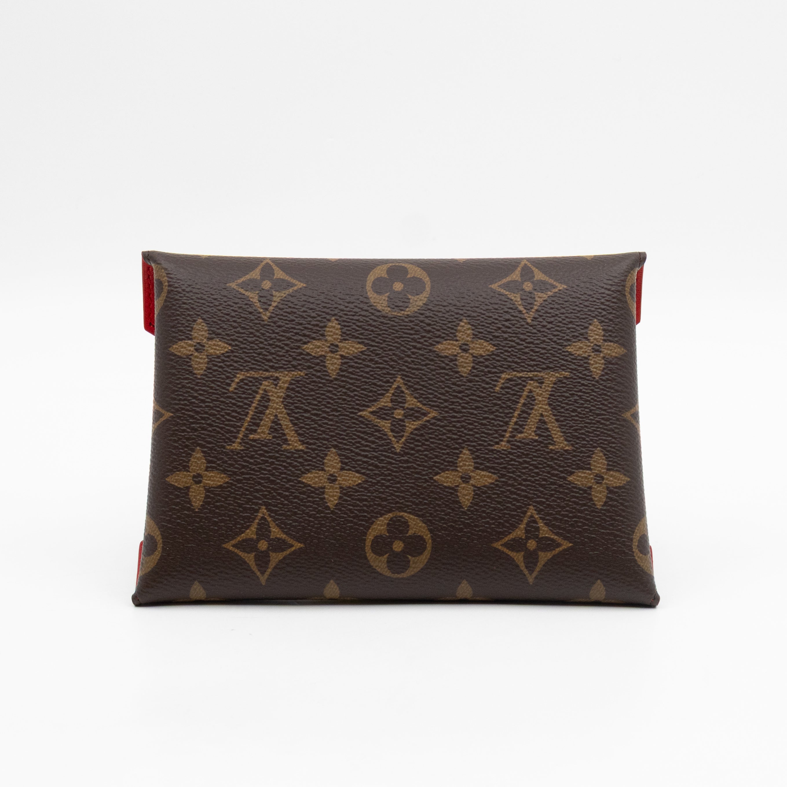 Kirigami Pochette Medium Monogram Red