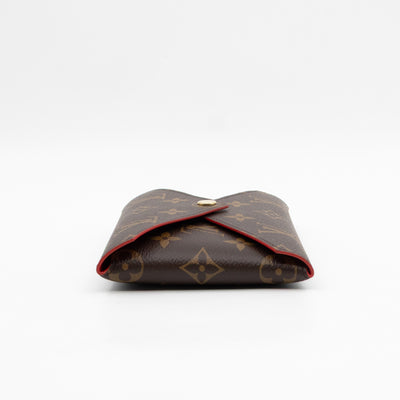 Kirigami Pochette Medium Monogram Red