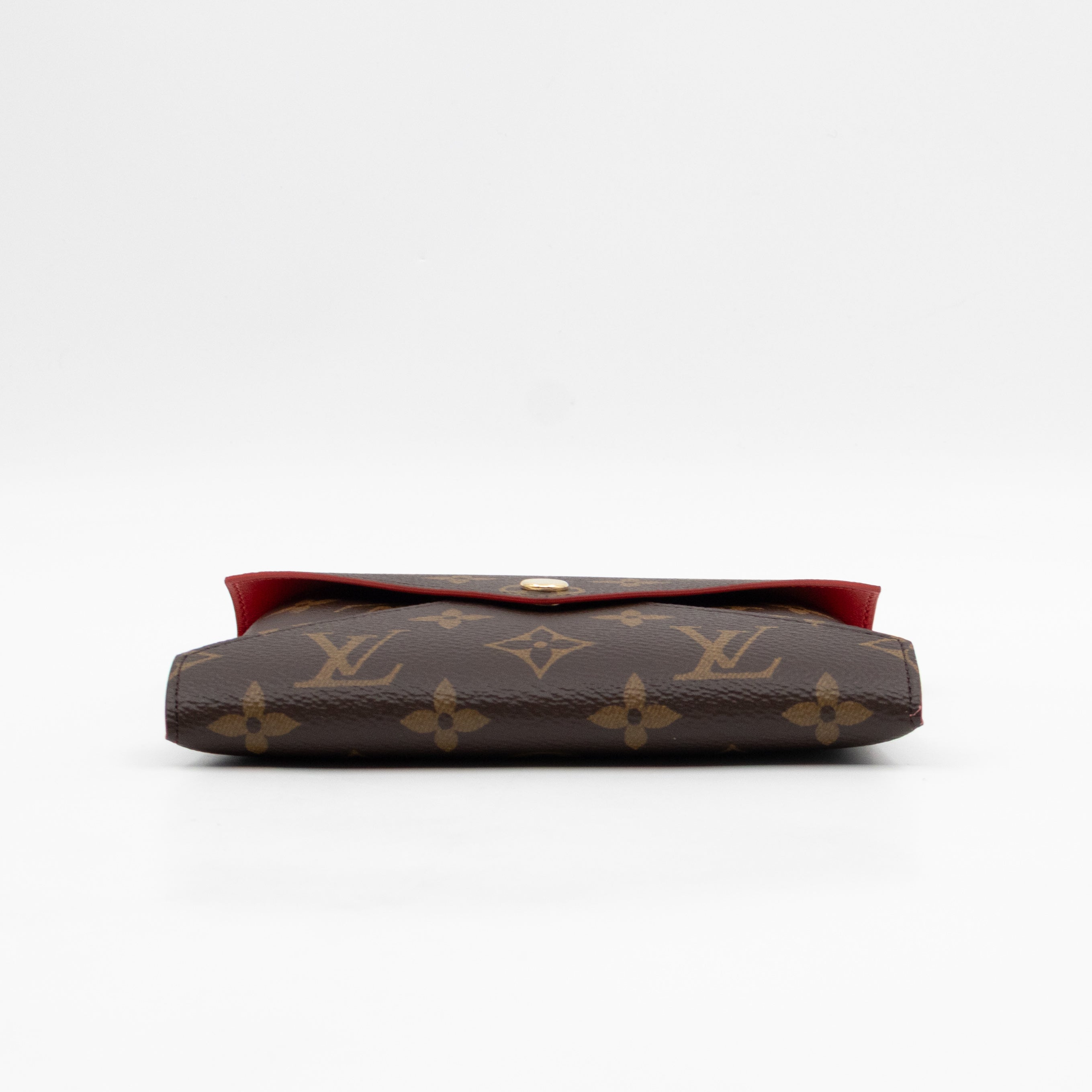 Kirigami Pochette Medium Monogram Red