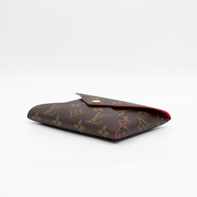 Kirigami Pochette Medium Monogram Red