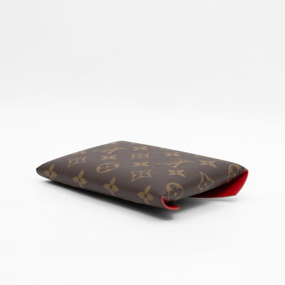 Kirigami Pochette Medium Monogram Red