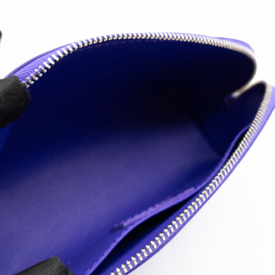Cosmetic Pouch PM Purple Epi Leather