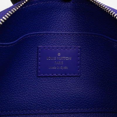 Cosmetic Pouch PM Purple Epi Leather