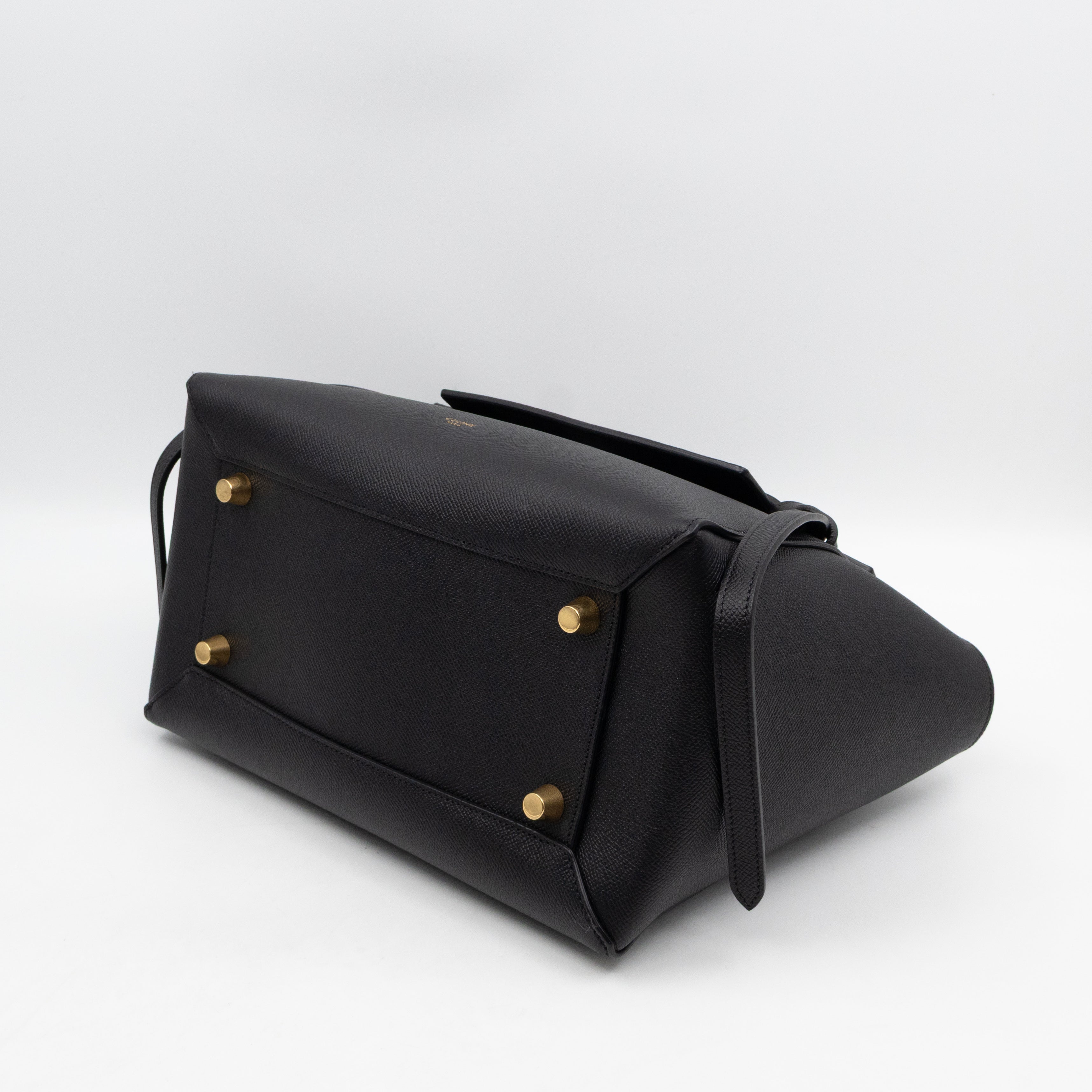 Mini Belt Bag Black Leather