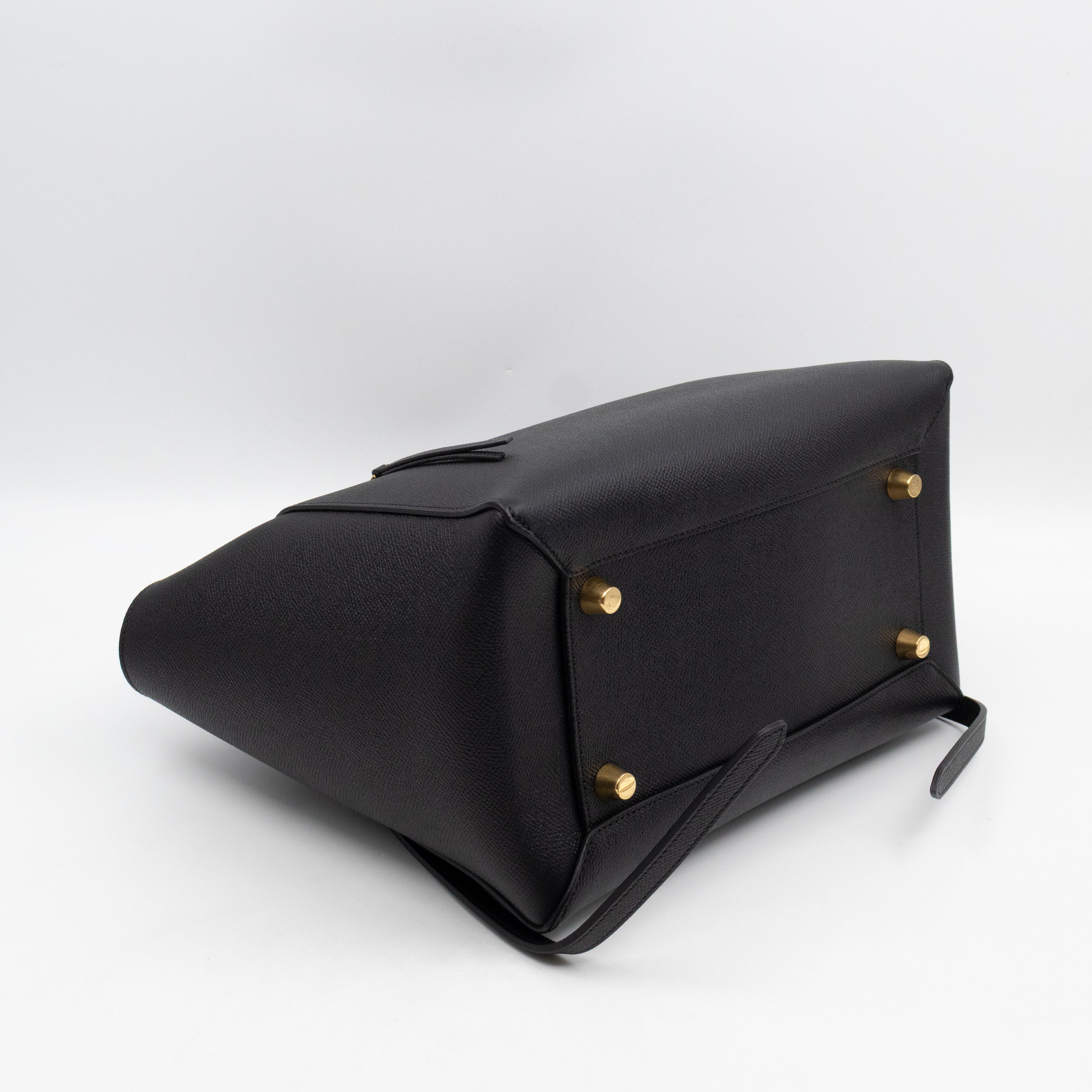 Mini Belt Bag Black Leather