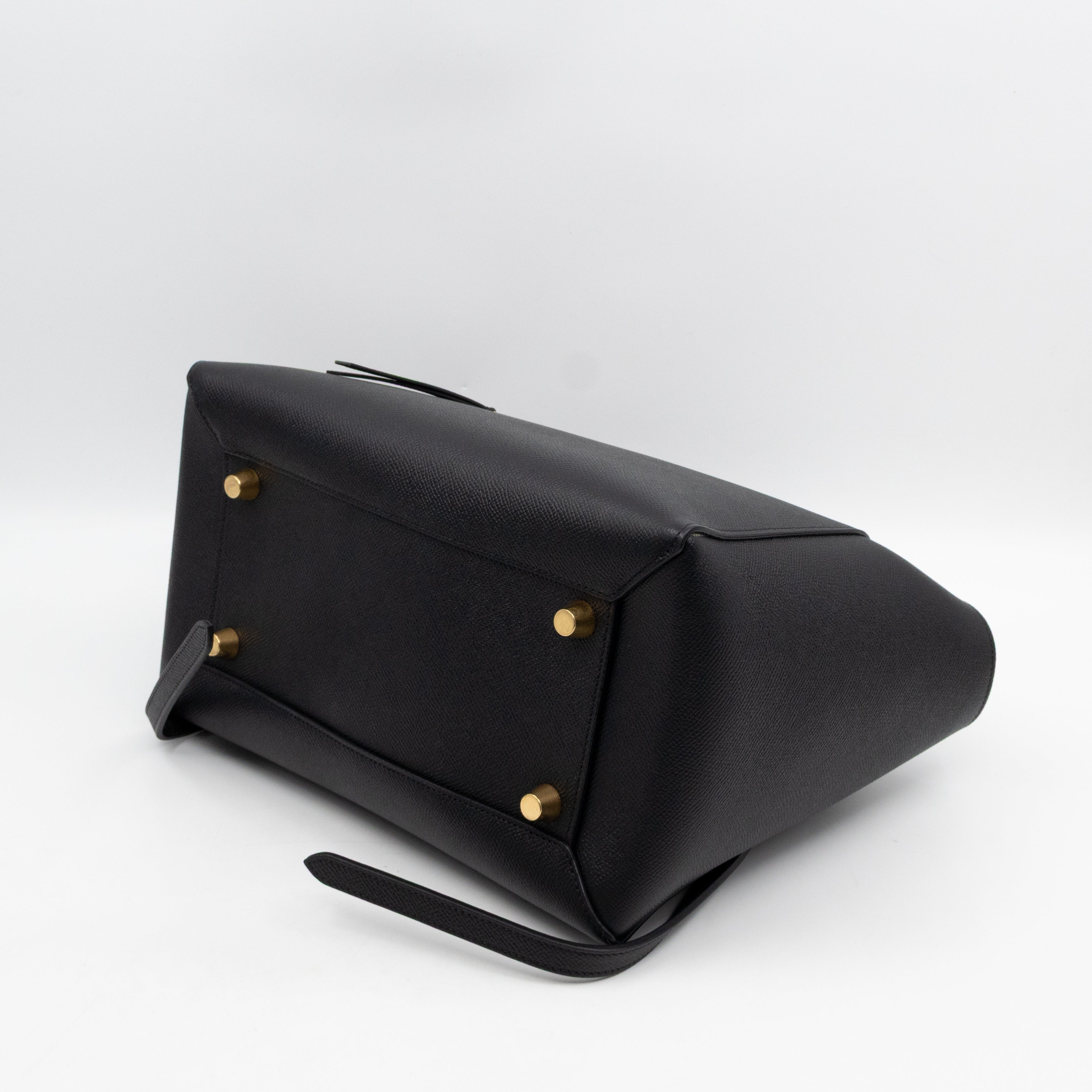 Mini Belt Bag Black Leather