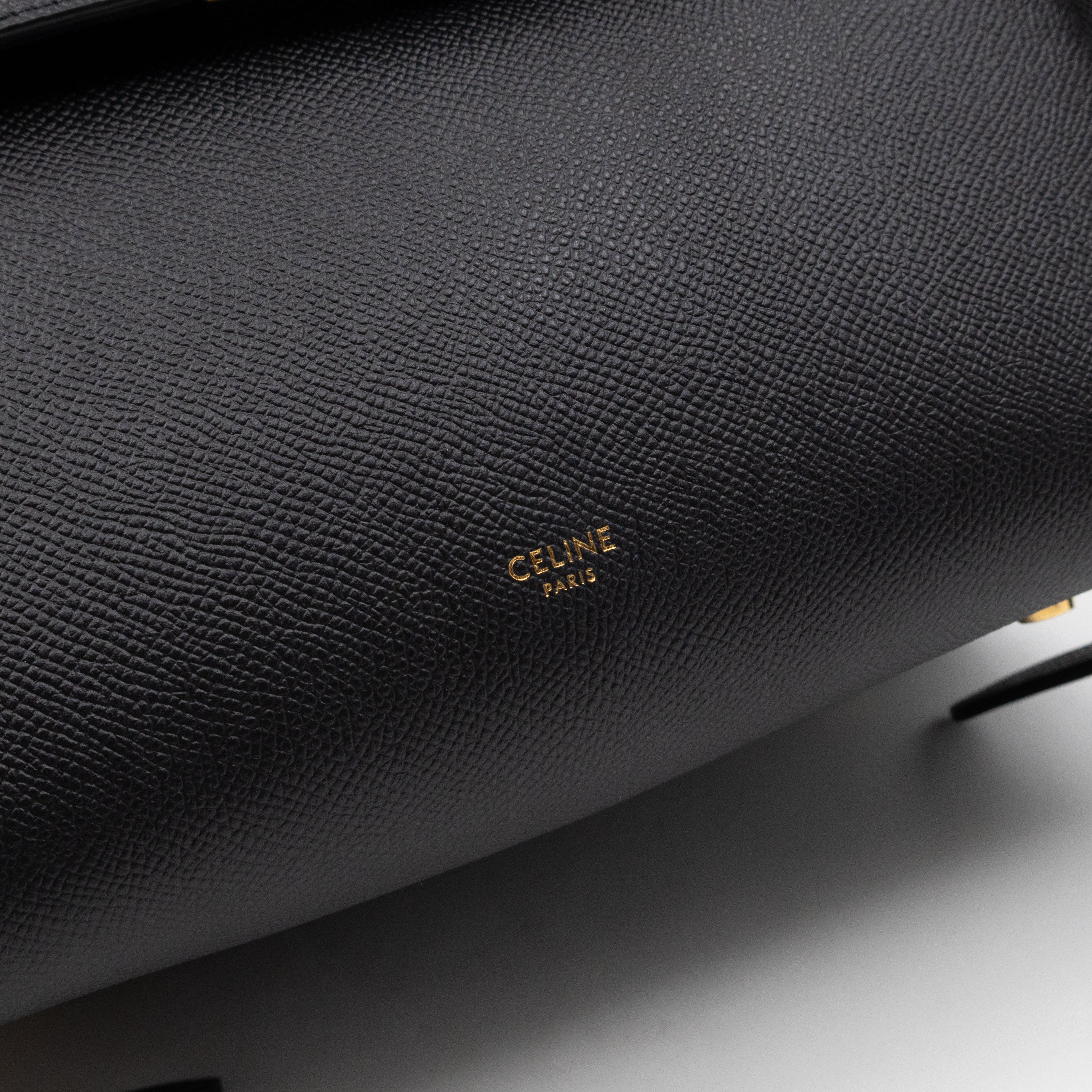 Mini Belt Bag Black Leather