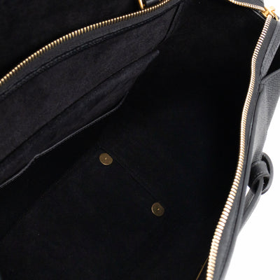 Mini Belt Bag Black Leather