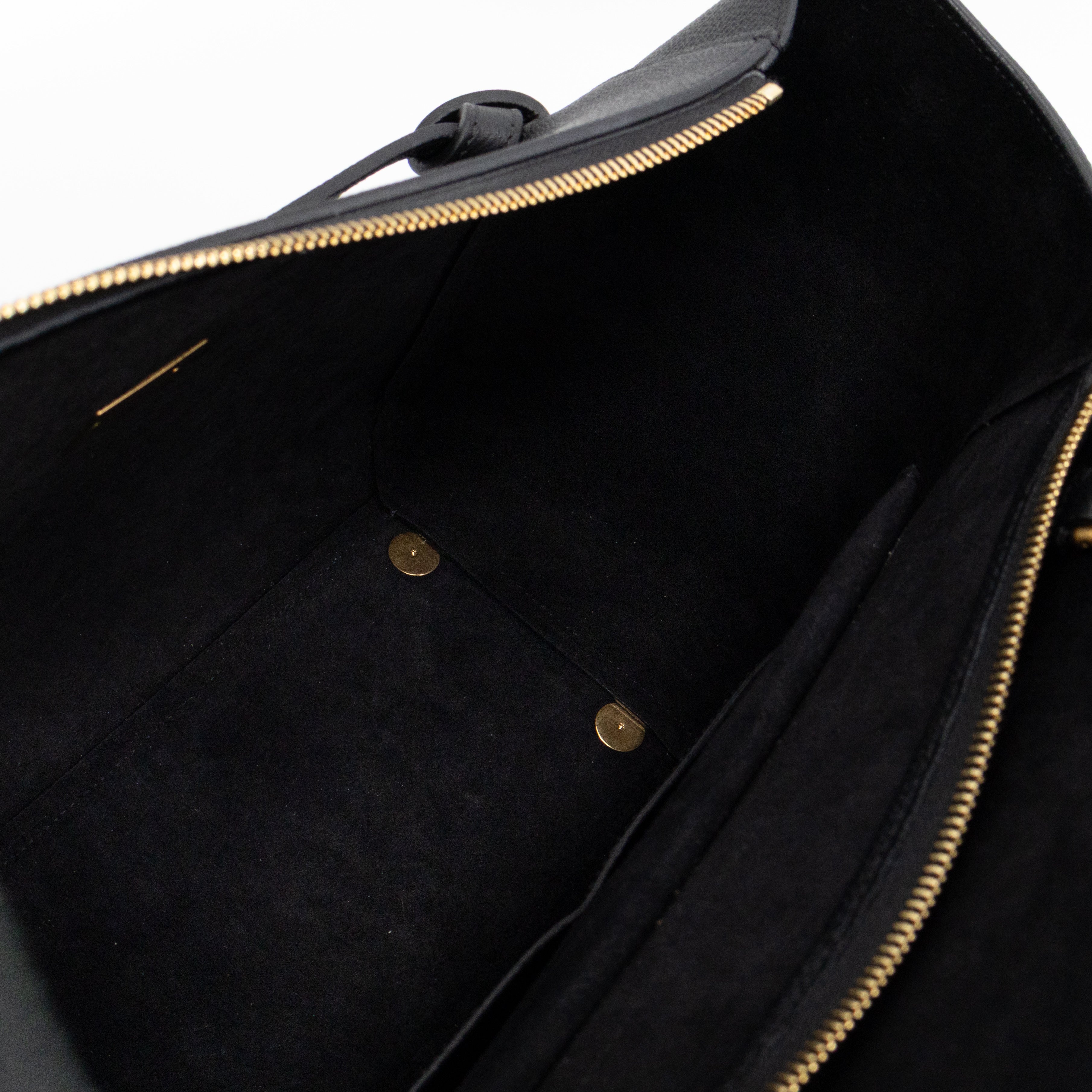 Mini Belt Bag Black Leather