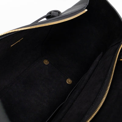 Mini Belt Bag Black Leather