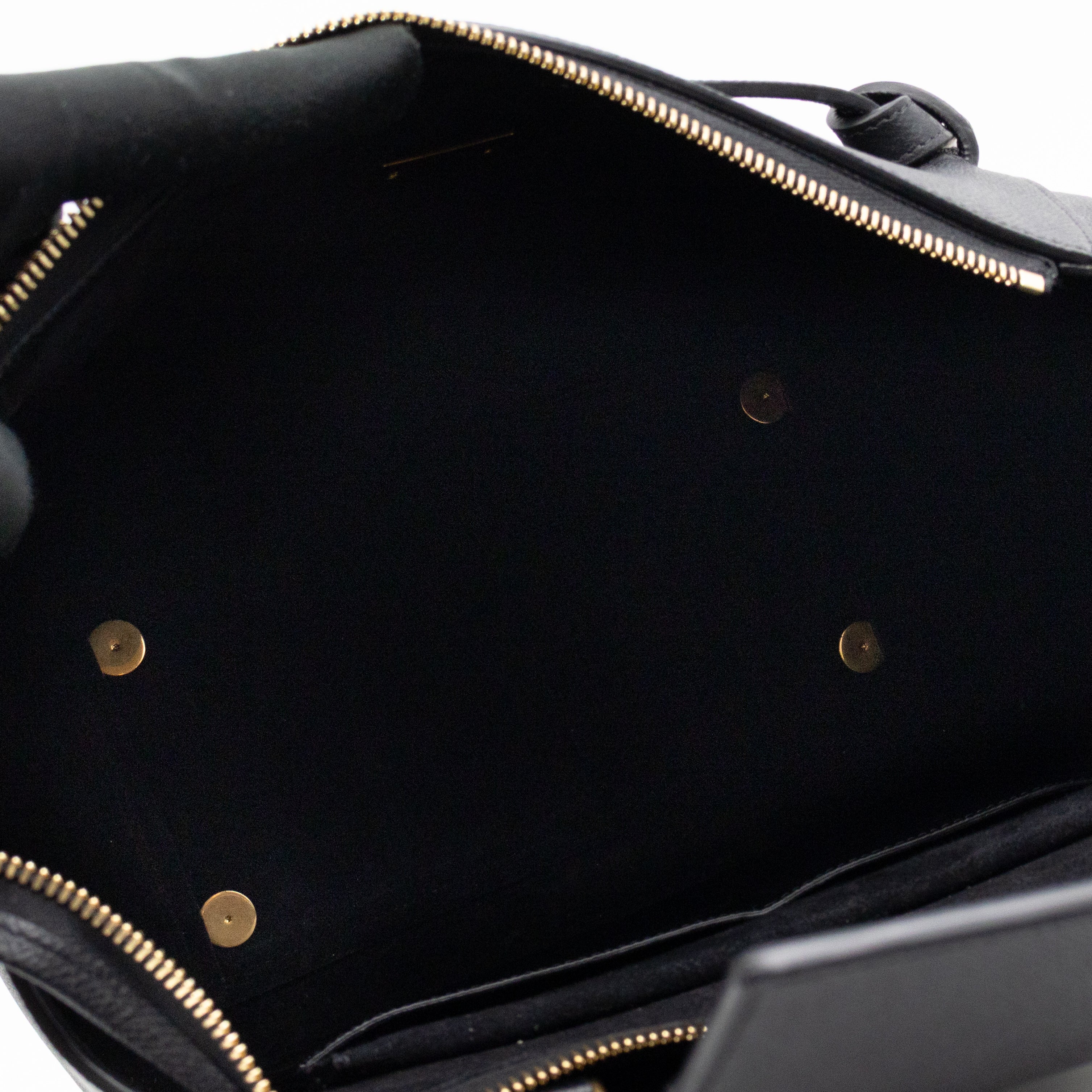 Mini Belt Bag Black Leather