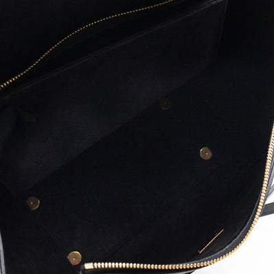Mini Belt Bag Black Leather