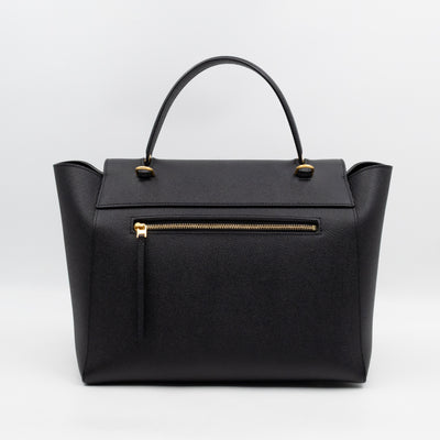 Mini Belt Bag Black Leather