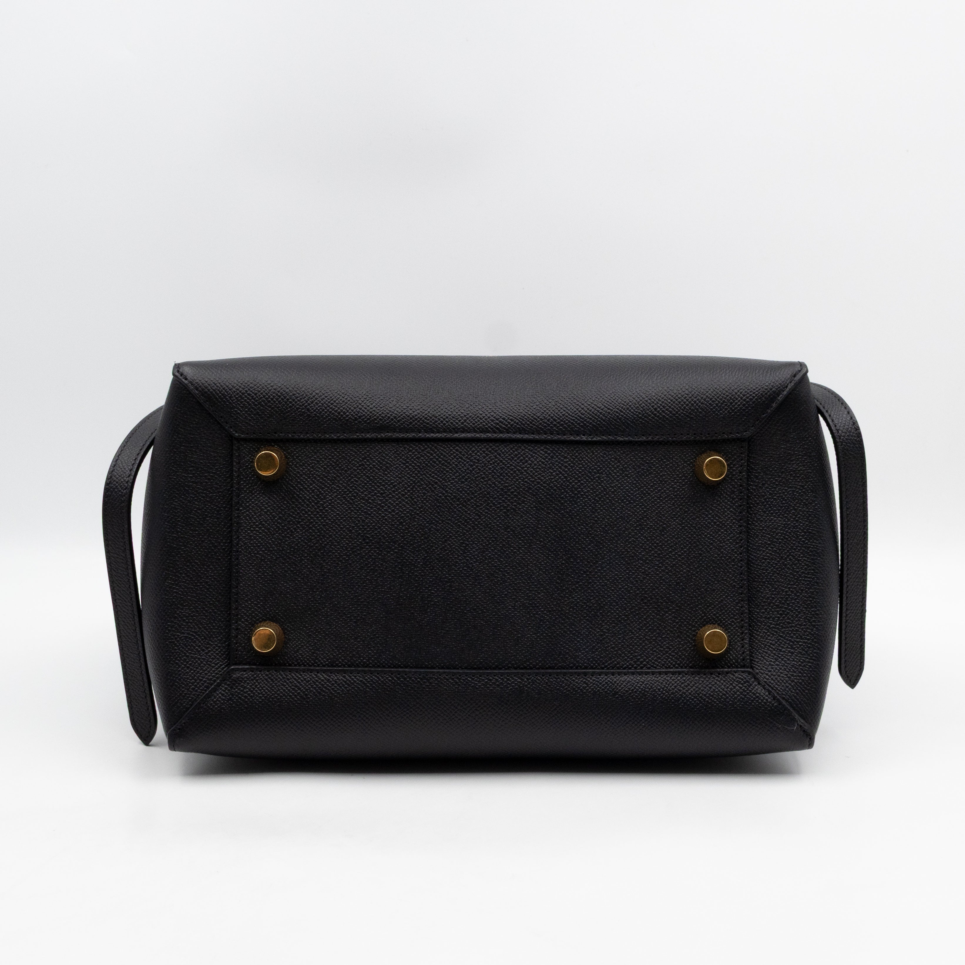 Mini Belt Bag Black Leather