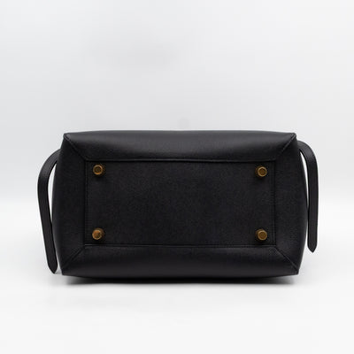Mini Belt Bag Black Leather