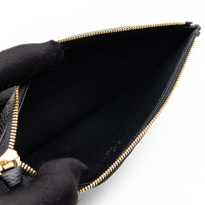 Pochette Felicie Black Monogram Empreinte