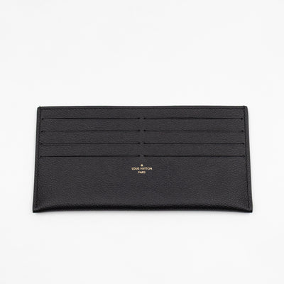 Pochette Felicie Black Monogram Empreinte
