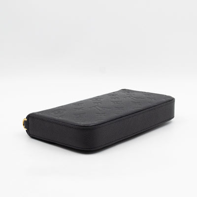 Pochette Felicie Black Monogram Empreinte