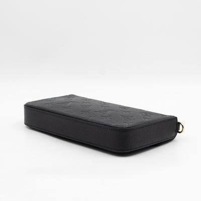 Pochette Felicie Black Monogram Empreinte