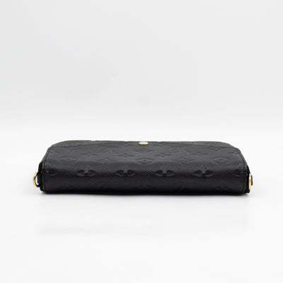 Pochette Felicie Black Monogram Empreinte