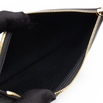 Pochette Felicie Black Monogram Empreinte