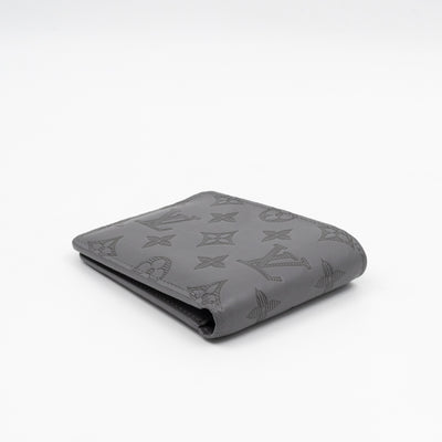 Multiple Wallet Anthracite Grey Monogram Shadow Leather