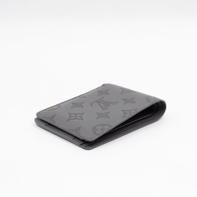 Multiple Wallet Anthracite Grey Monogram Shadow Leather