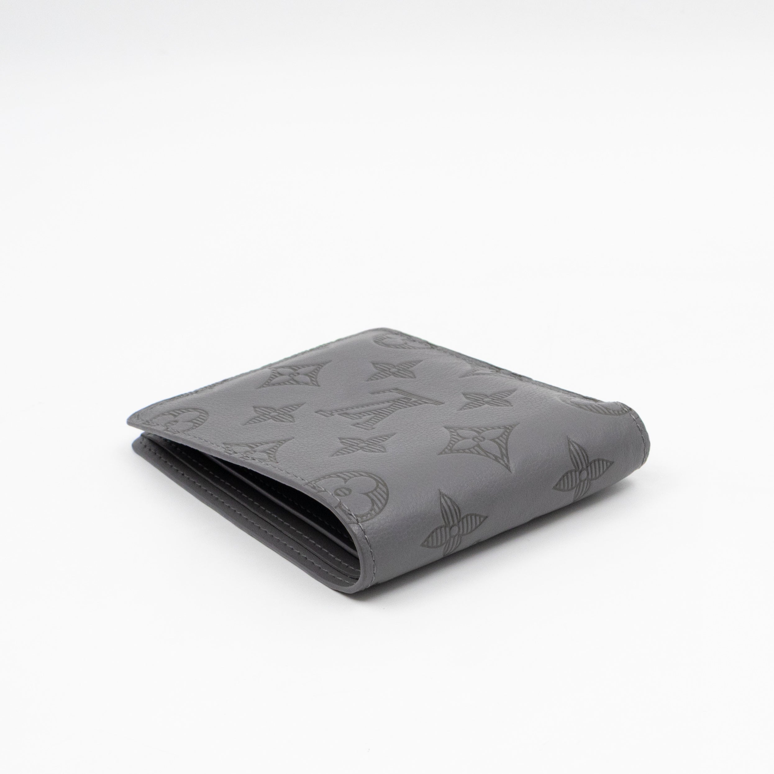 Multiple Wallet Anthracite Grey Monogram Shadow Leather