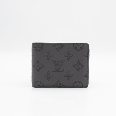 Multiple Wallet Anthracite Grey Monogram Shadow Leather